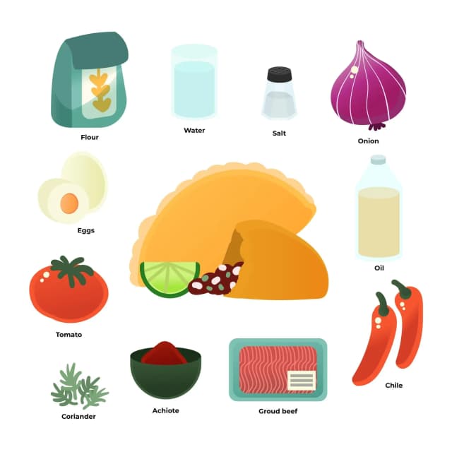ingredients illustration